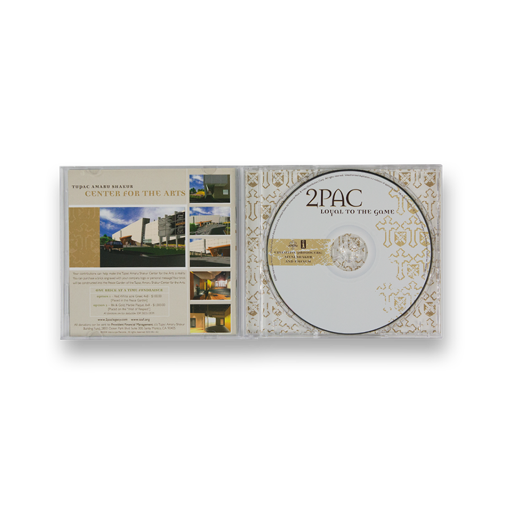 Loyal to the Game CD - Inside