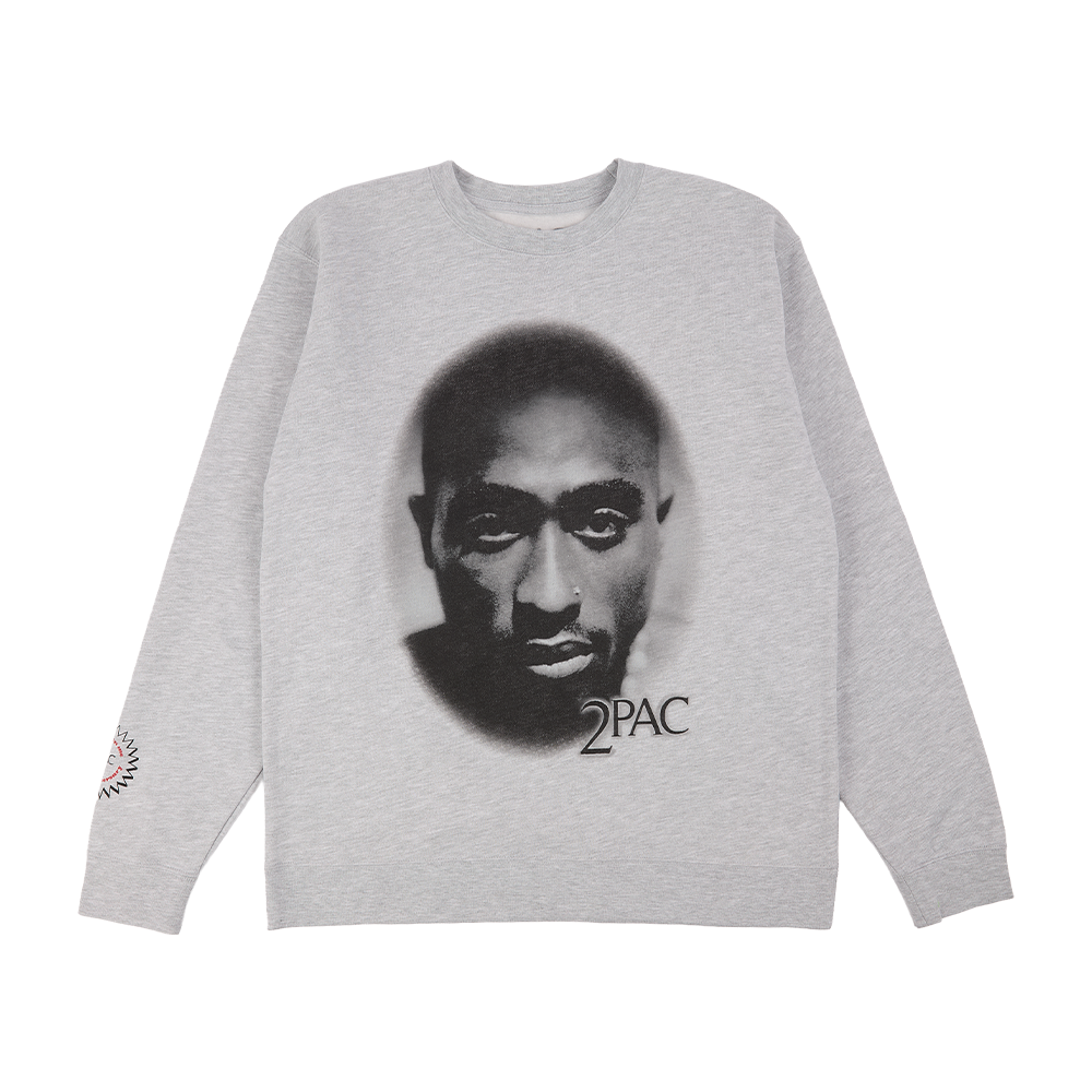 Tracklist Grey Crewneck - 2PAC Official Store