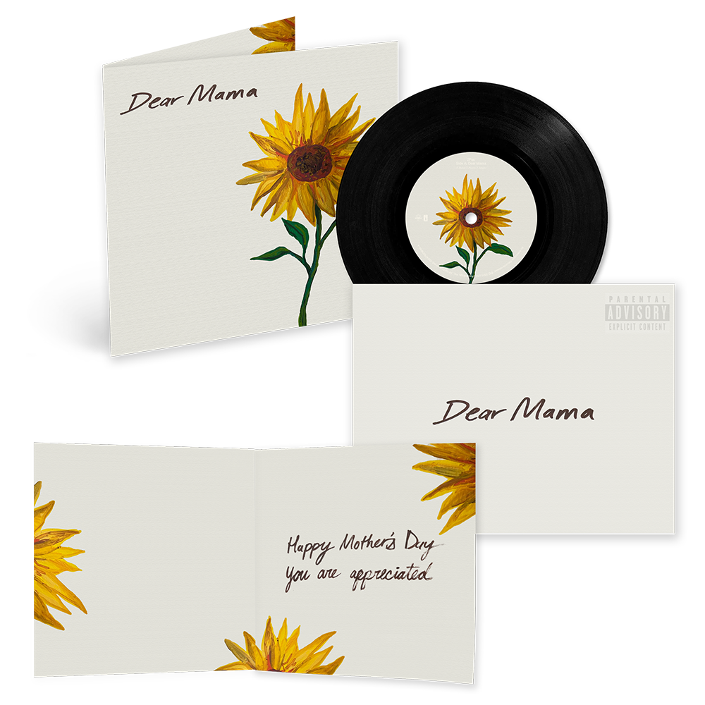 2Pac Dear Mama Mother's Day Card 7 Single 2Pac Dear Mama Mother's Day Card 7 Single