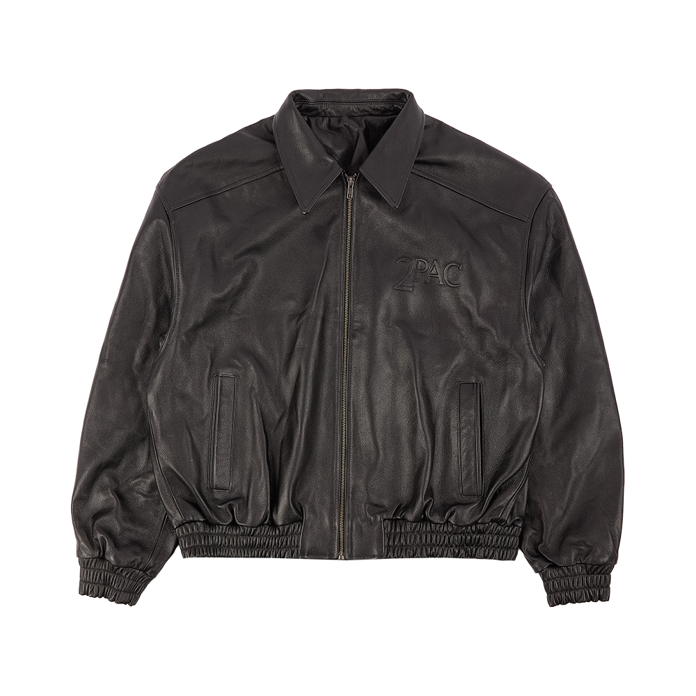 All Eyez On Me Leather Bomber - 2PAC Official Store