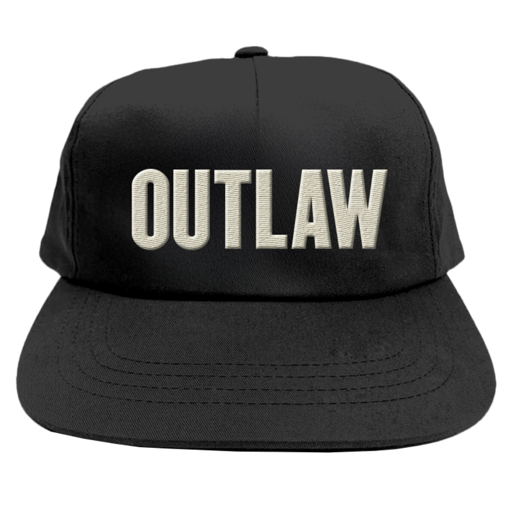 Outlaw Snapback Hat  Front