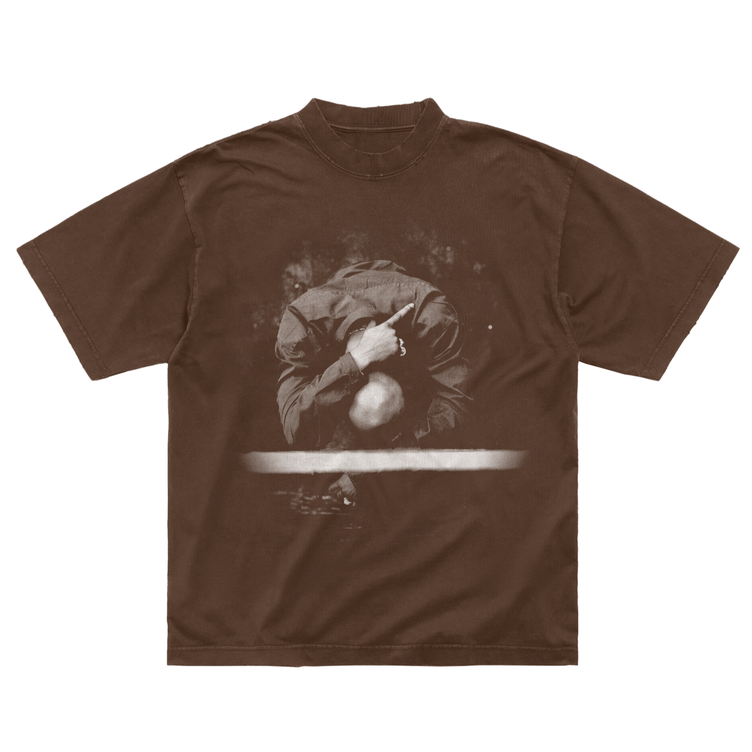 It Ain’t Easy Brown T-Shirt Front
