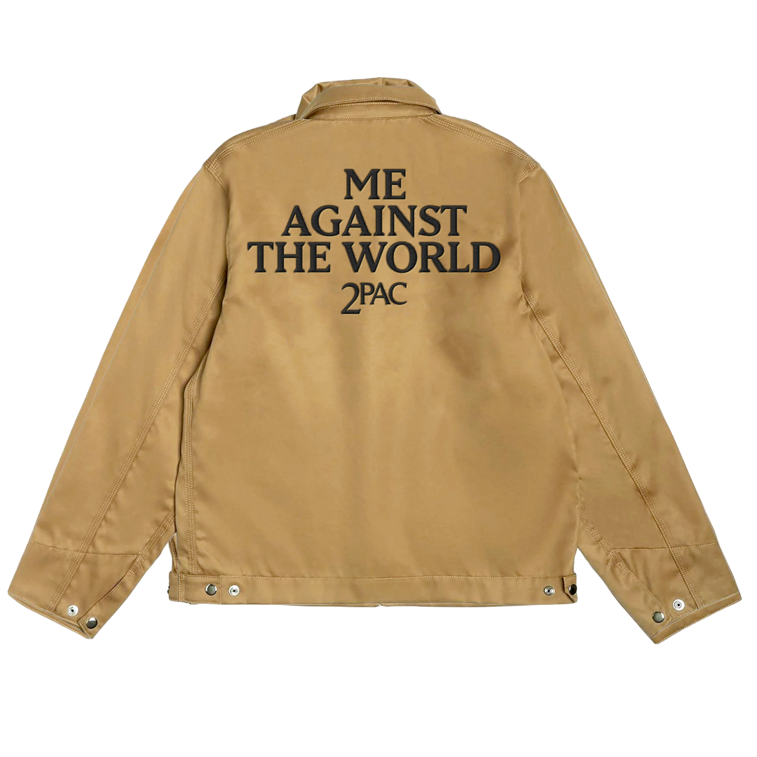 Me Against the World Work Jacket Back