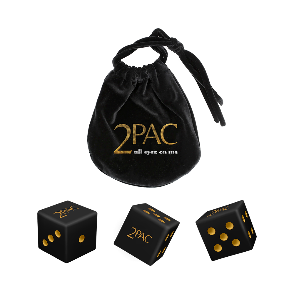 All Eyez On Me Dice Set - 2PAC Official Store All Eyez On Me Dice Set - 2PAC Official Store