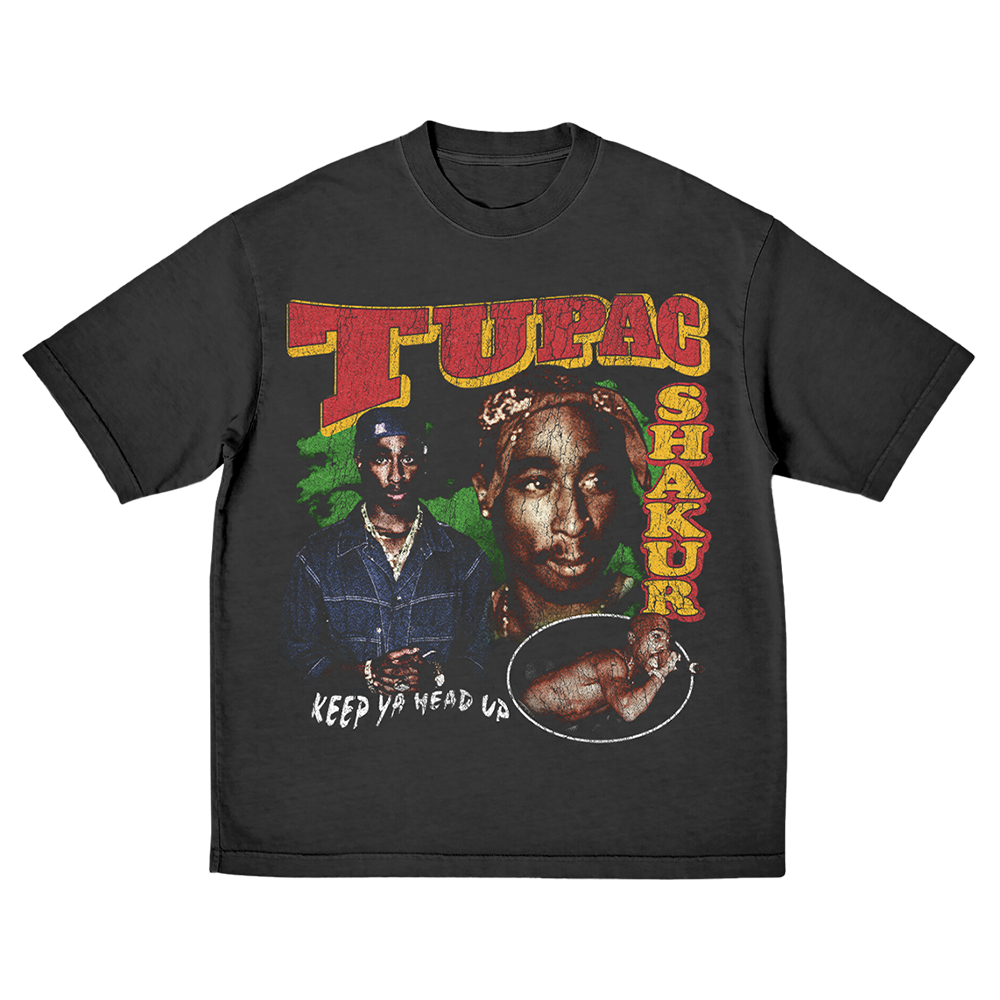 Keep Ya Head Up Collage T-Shirt