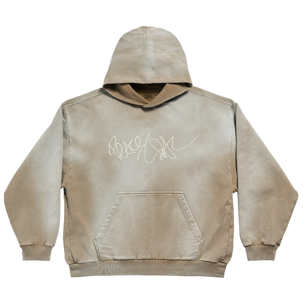 From Concrete Cloud Dye Hoodie Front