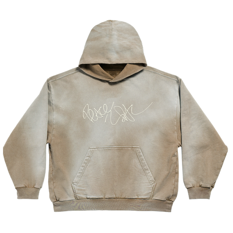 From Concrete Cloud Dye Hoodie Front