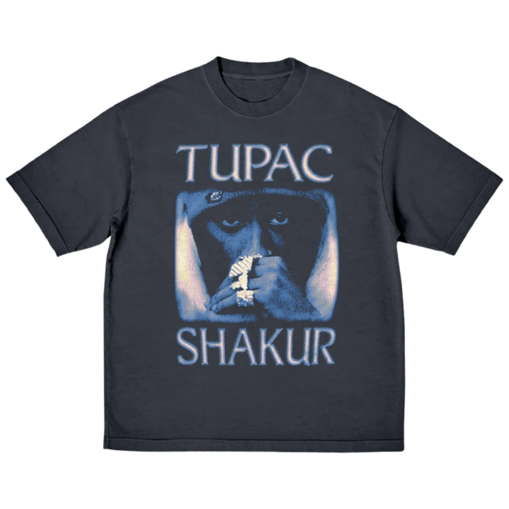 2pac logo t shirt hotsell