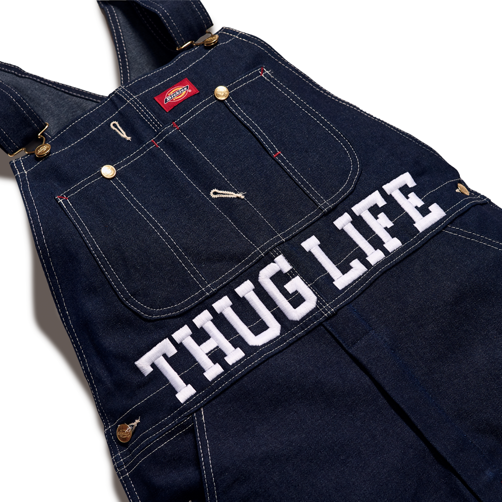 Thug Life Overalls Front Details