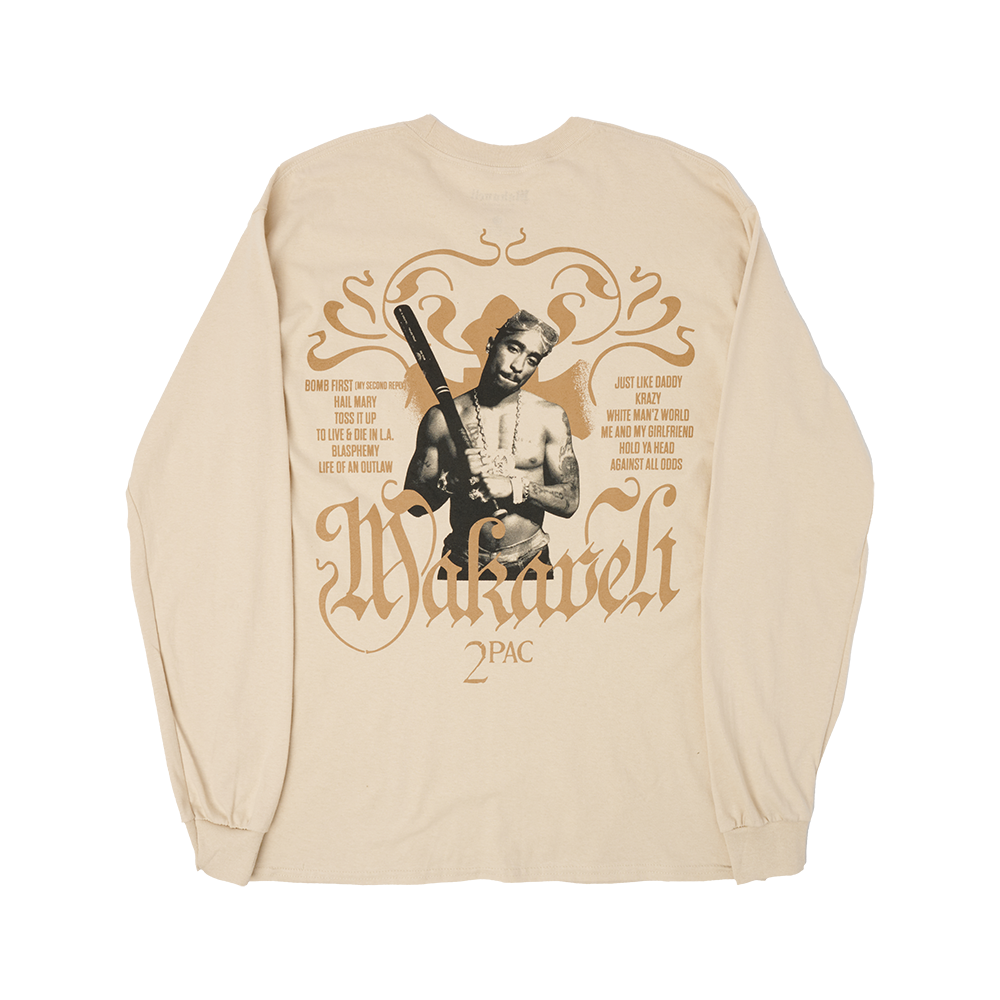 Makaveli Long Sleeve back