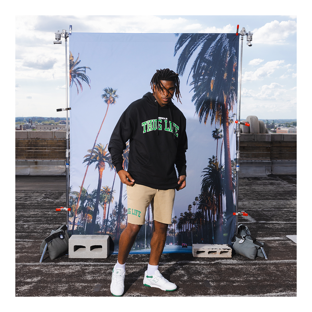 Thug Life Black Hoodie