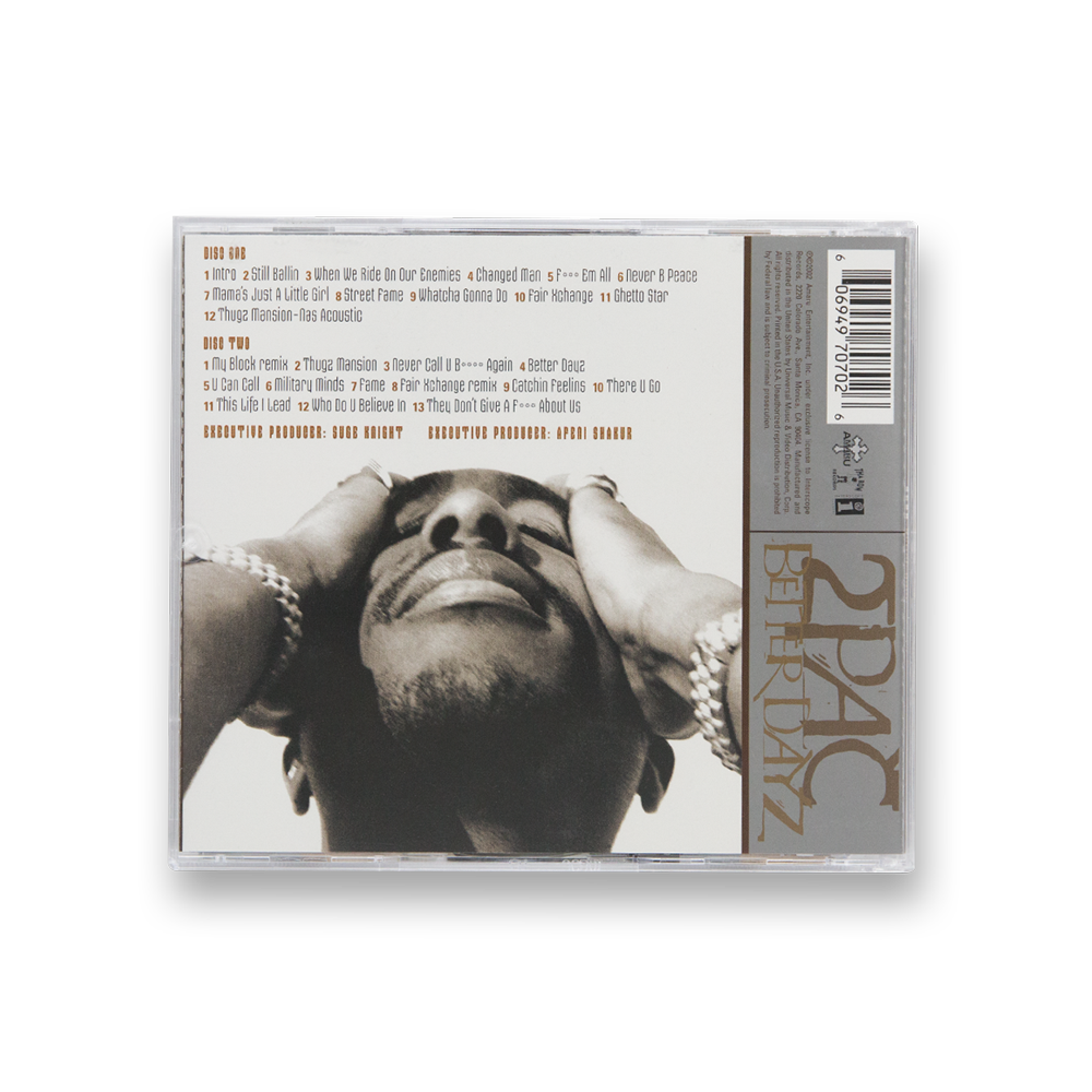 Better Dayz 2CD - Back 