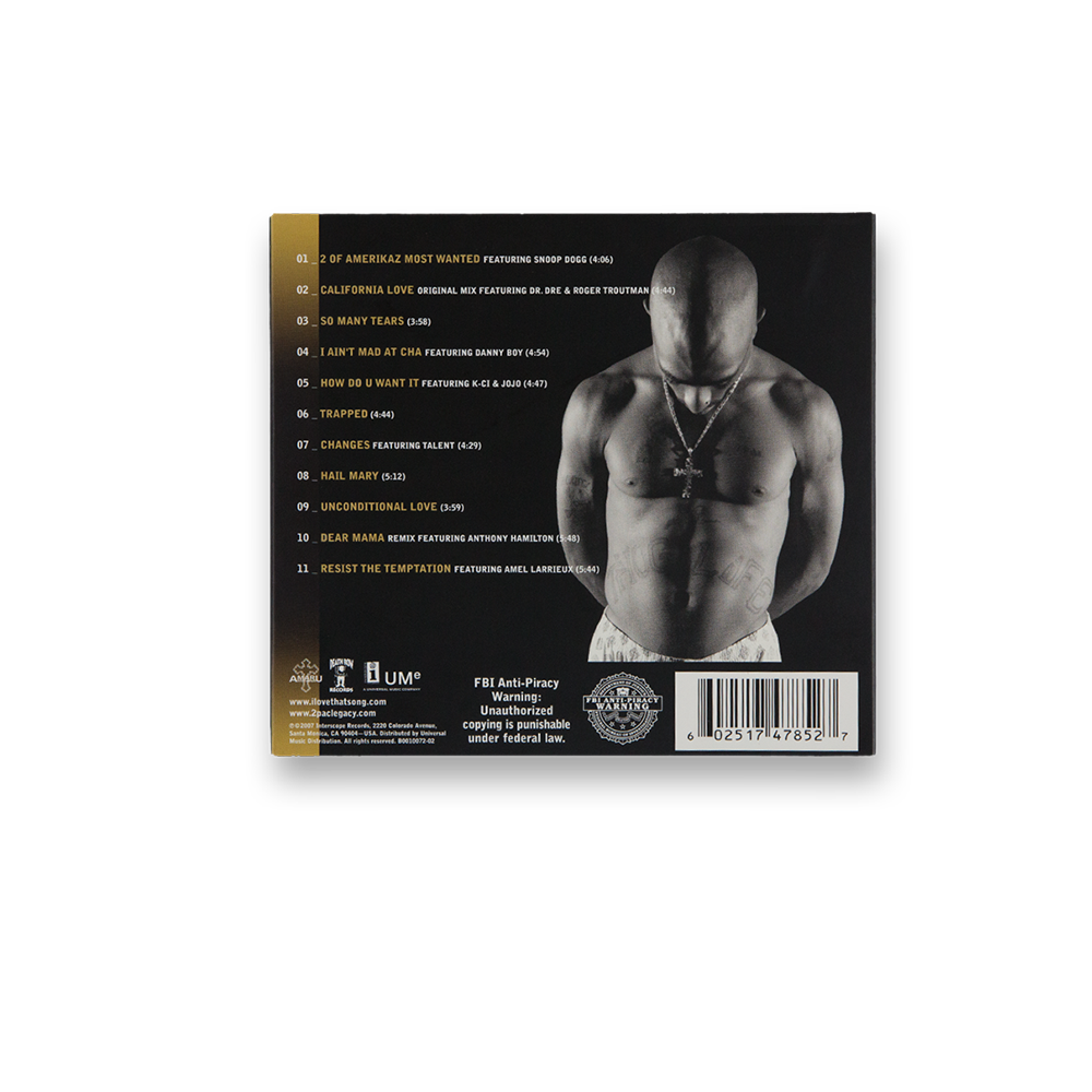 The Best of 2PAC Part 1 Thug CD 2PAC Official Store