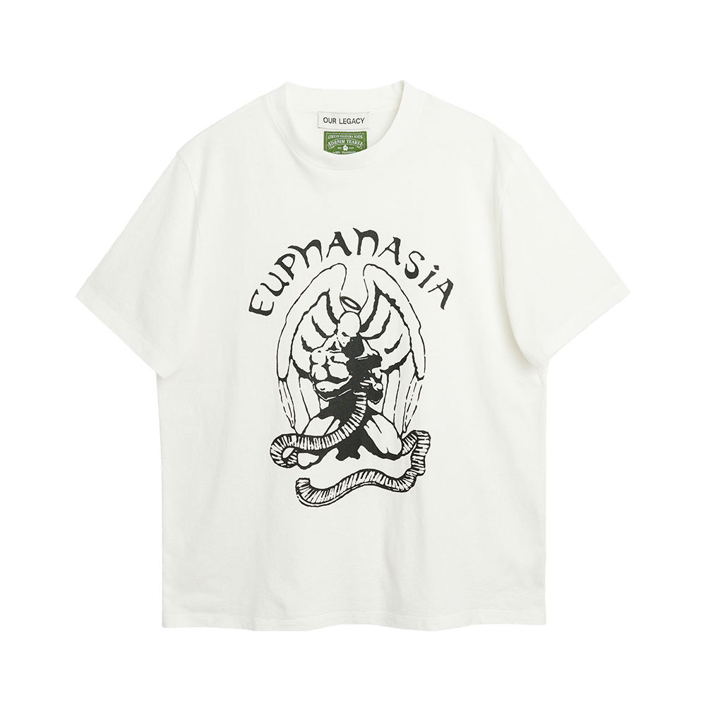 2Pac x Denim Tears x Our Legacy Box T-Shirt White Front