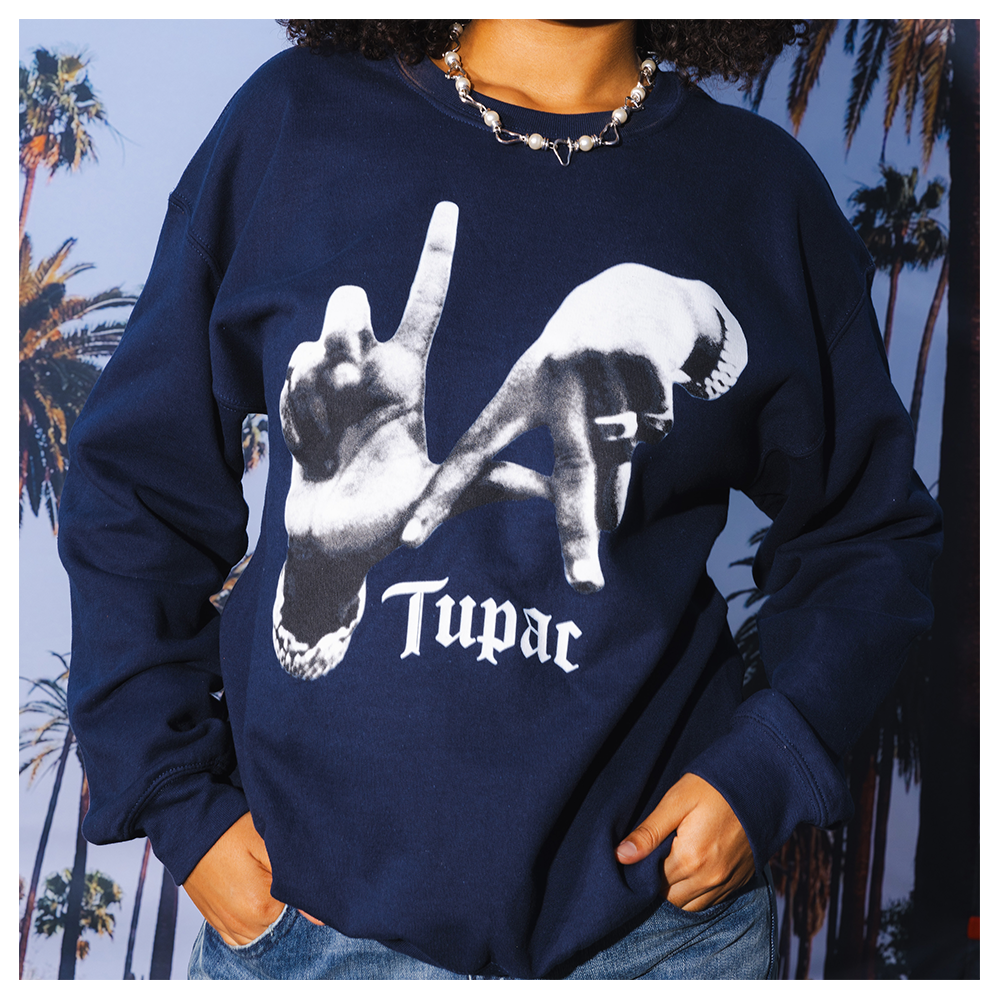 To Live and Die In LA Crewneck - 2PAC Official Store To Live and Die In LA Crewneck - 2PAC Official Store