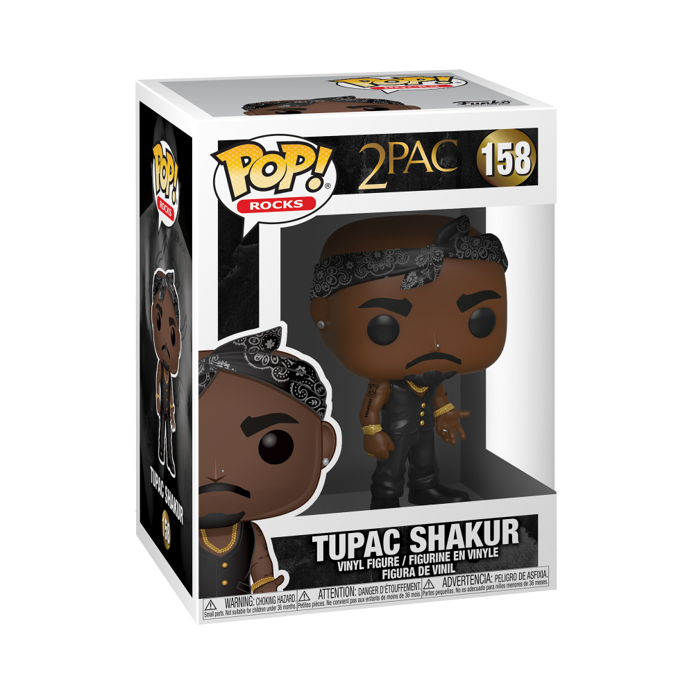 POP Rocks: Tupac - Vest with Bandana - 2PAC Official Store POP Rocks: Tupac - Vest with Bandana - 2PAC Official Store