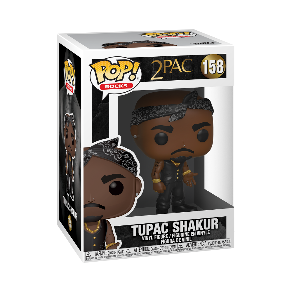 POP Rocks: Tupac - Vest with Bandana Box