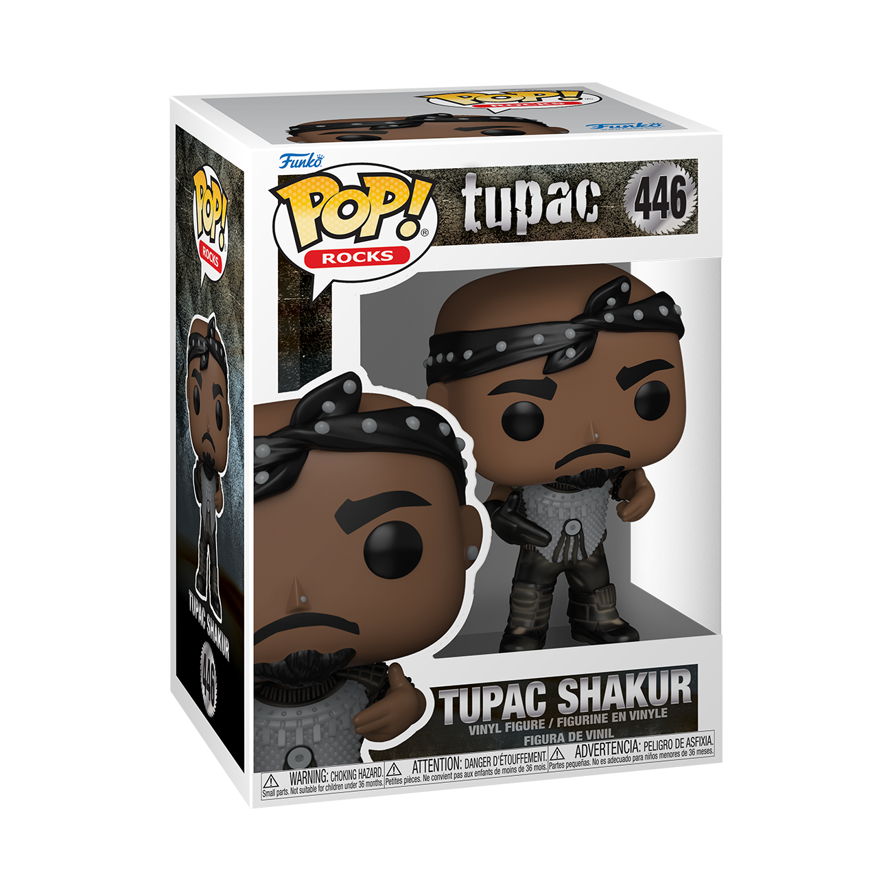 POP Rocks: Tupac- California Love Box Front