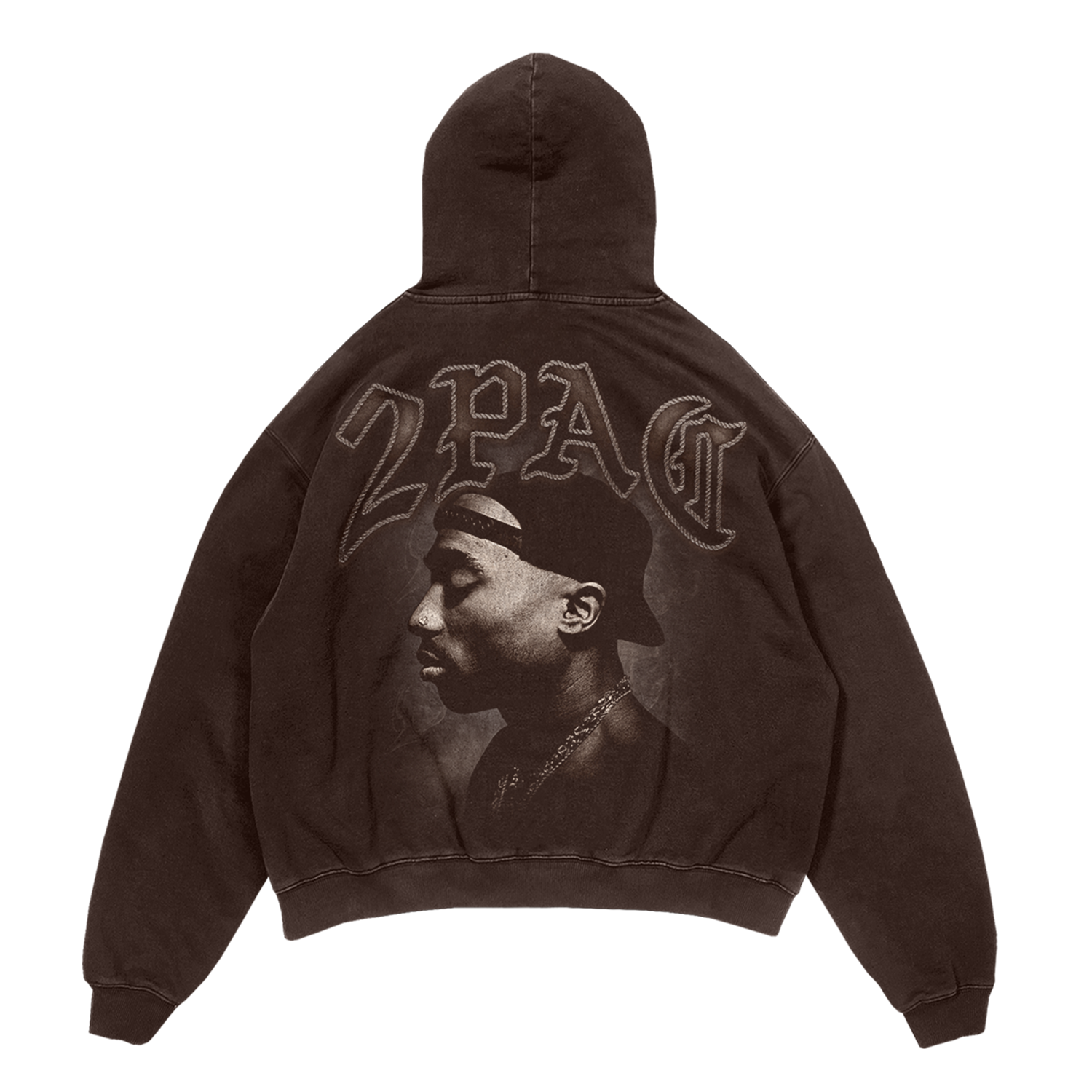 Compton Cowboys x 2Pac Hoodie Back