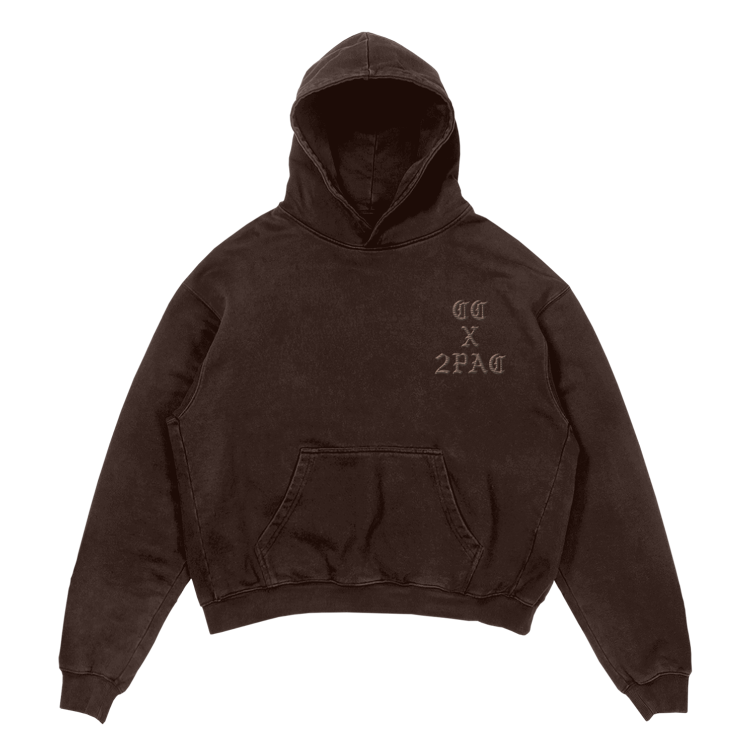 Compton Cowboys x 2Pac Hoodie Front