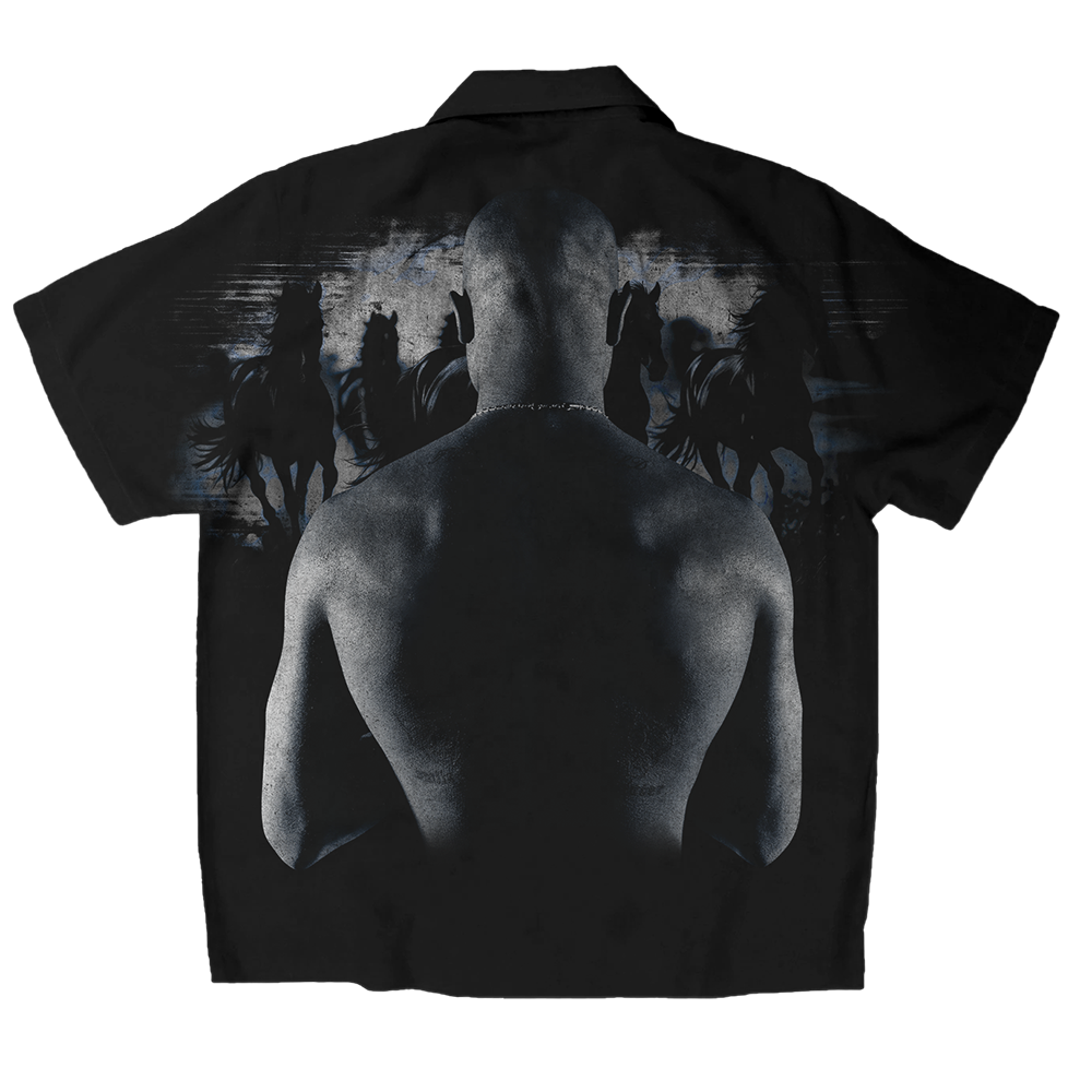 Compton Cowboys x 2Pac Button Down Shirt Back