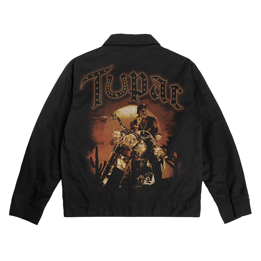 Compton Cowboys x 2Pac Work Jacket Back