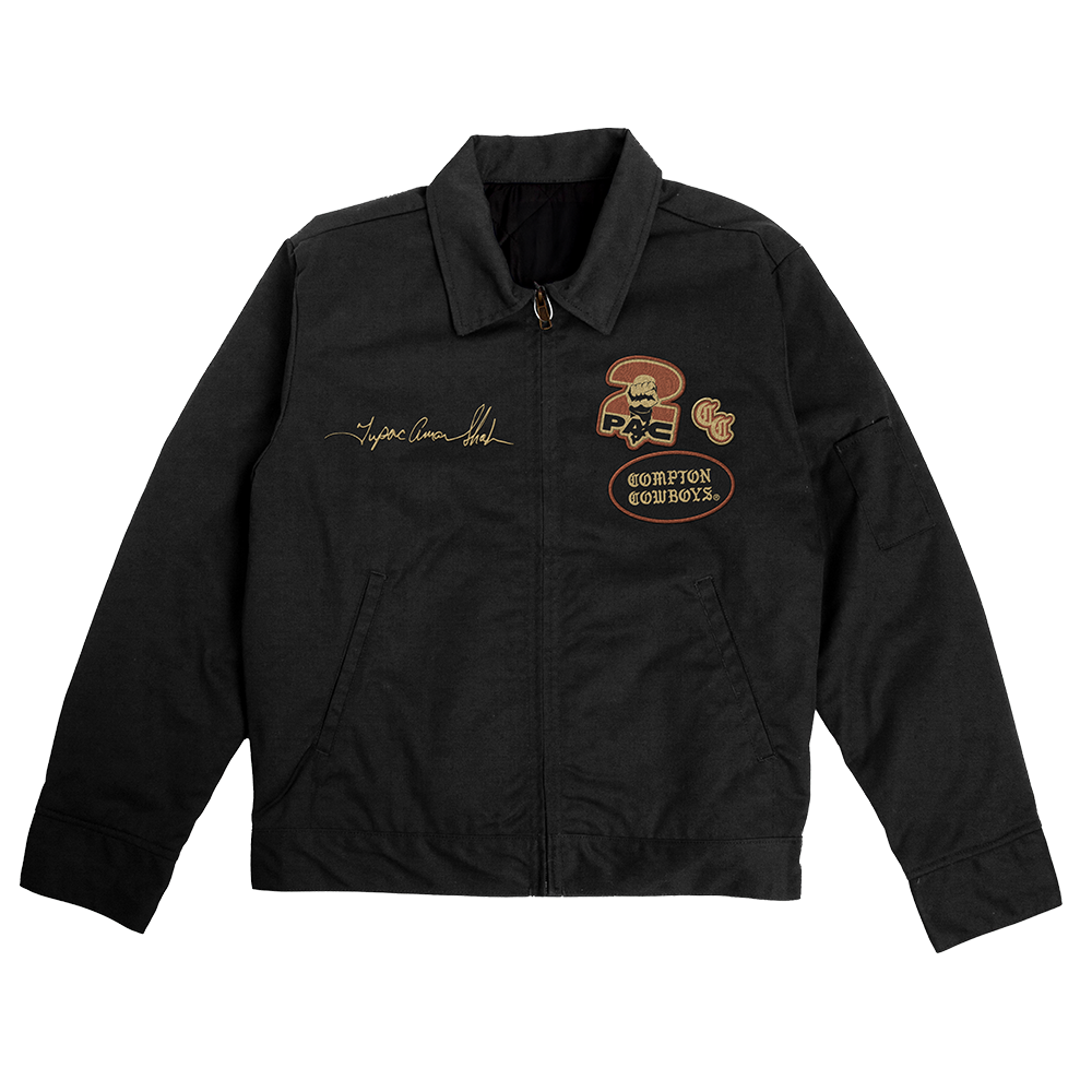 Compton Cowboys x 2Pac Work Jacket Front