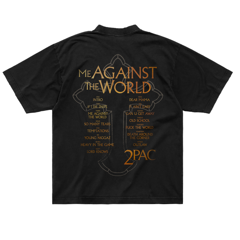 Heavy In the Game Black T-Shirt - 2PAC Official Store