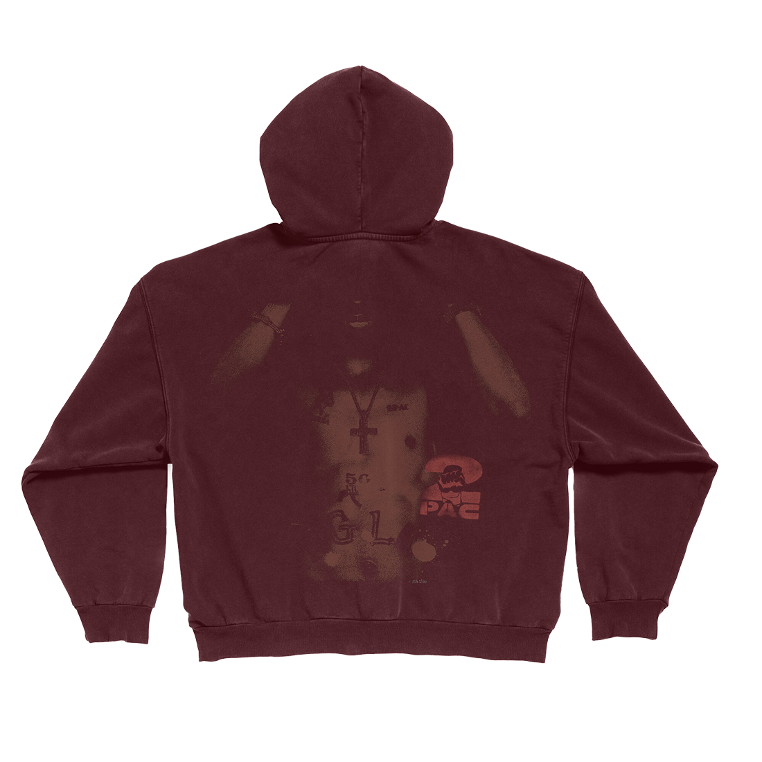 Stamped Zip Hoodie - 2PAC Official Store Stamped Zip Hoodie - 2PAC Official Store