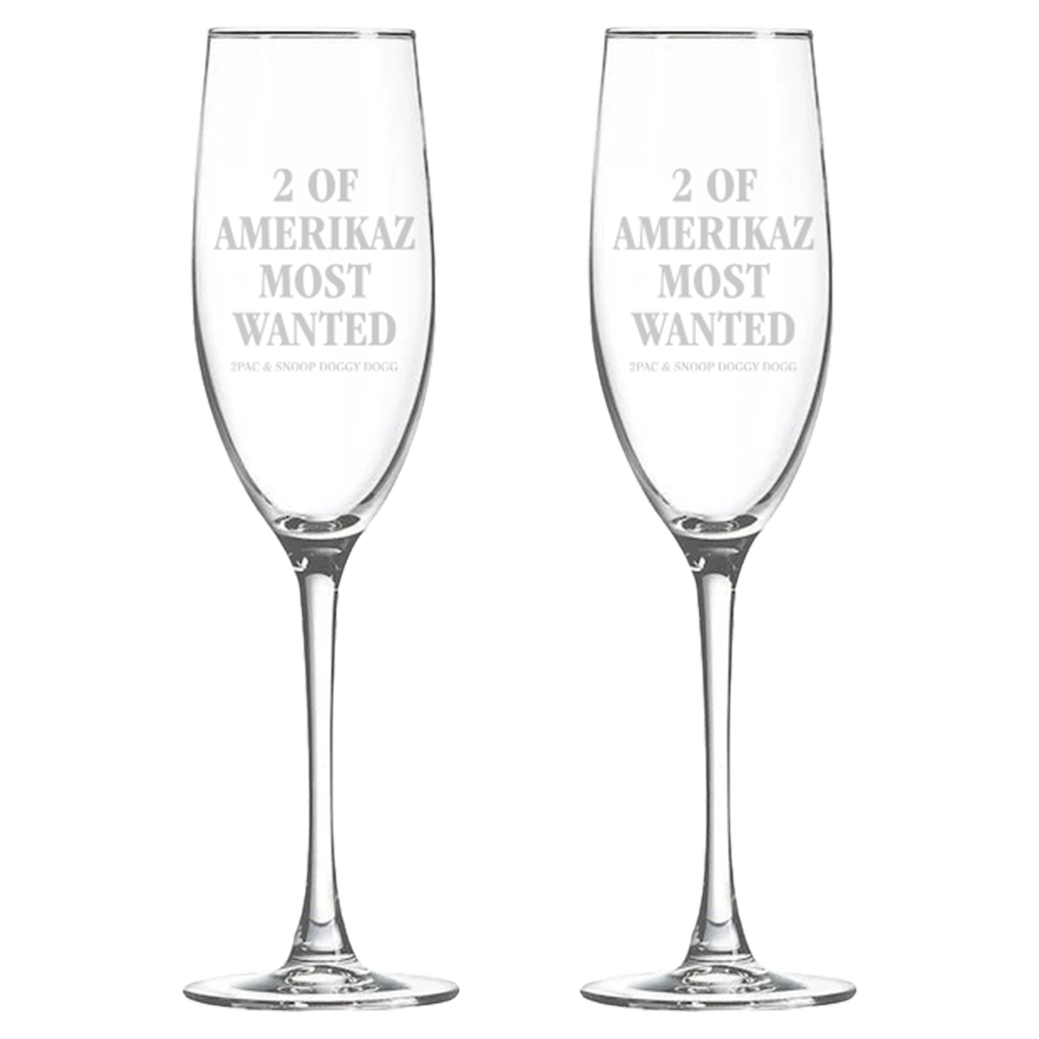Most Wanted Champagne Flutes