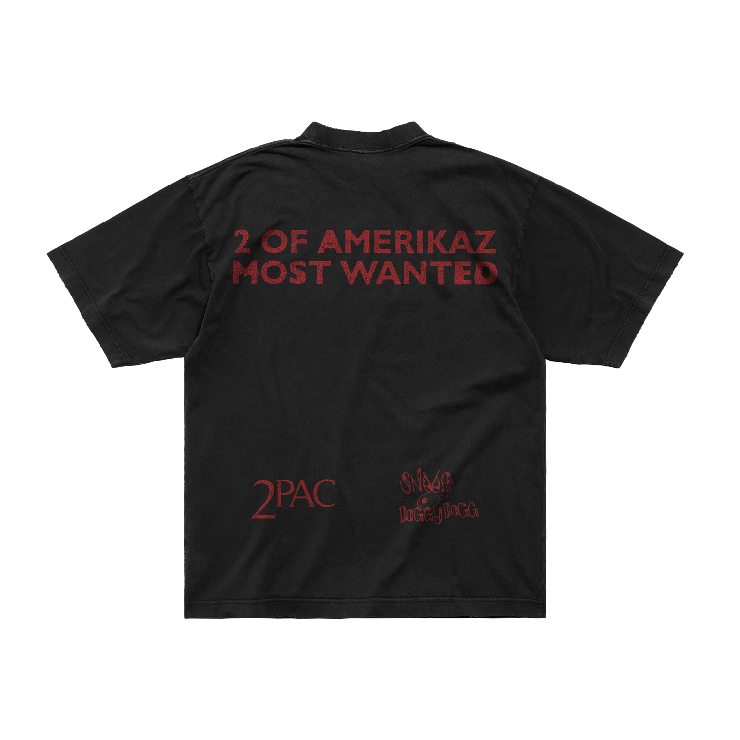 Gangsta Party Black T-Shirt Back