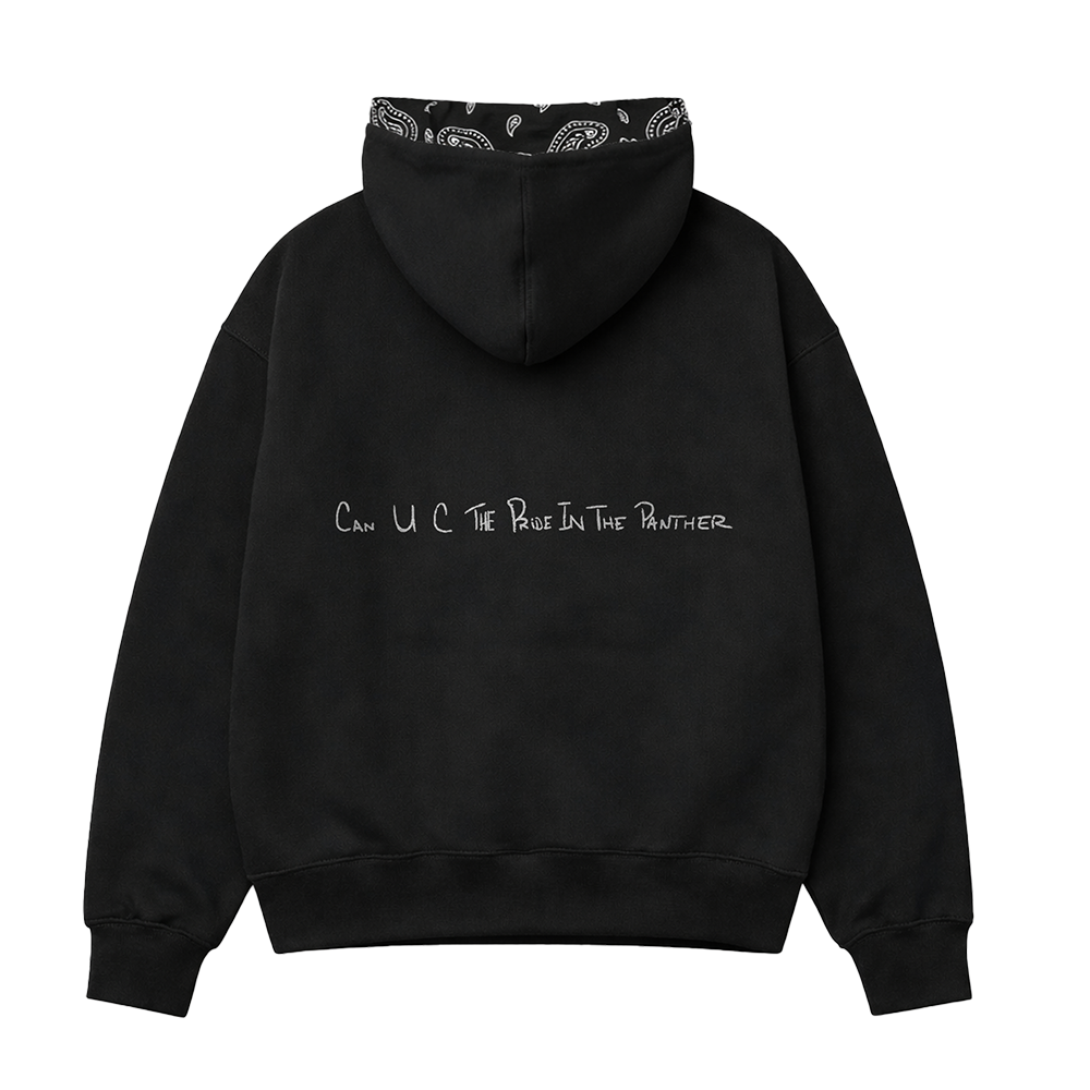 Pride Black Bandana Hoodie