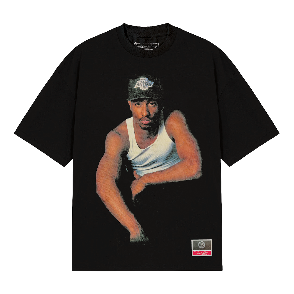 2Pac x LA Kings Mitchell & Ness T-Shirt Front