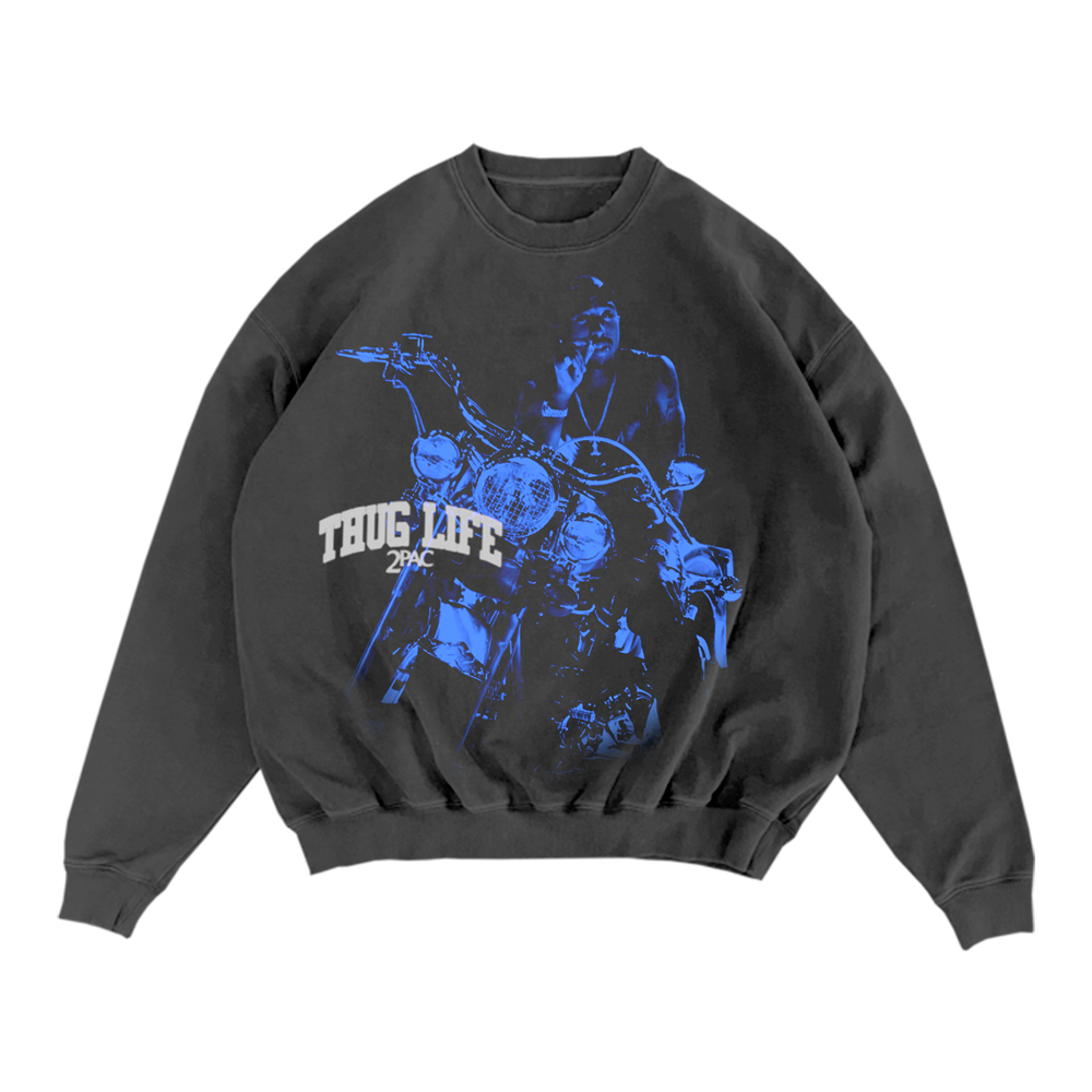 Thug Life Motorcycle Crewneck