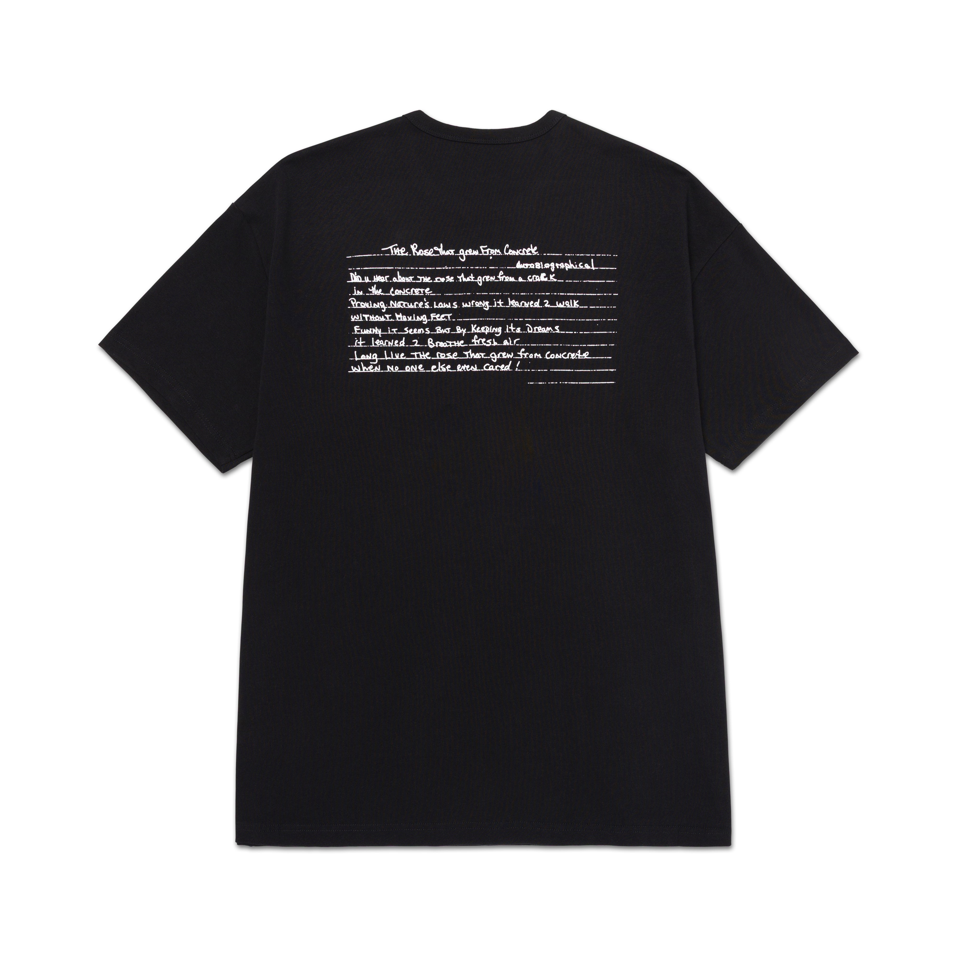 Rose Poem Tee back