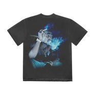 Thug Life Smoking T-Shirt Back 