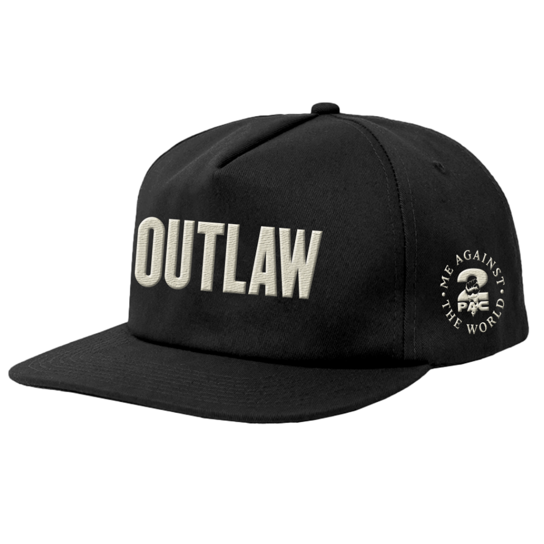 Outlaw Snapback Hat Side 