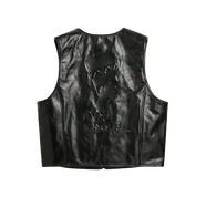 2Pac x Denim Tears x Our Legacy Leather Vest Back