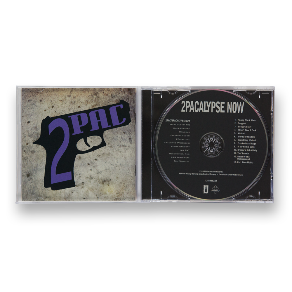 2Pacalypse Now CD - Inside