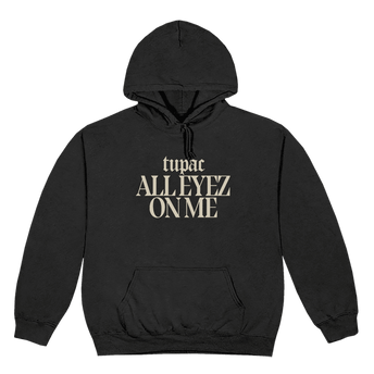 All Eyez on Me Tracklist Hoodie front