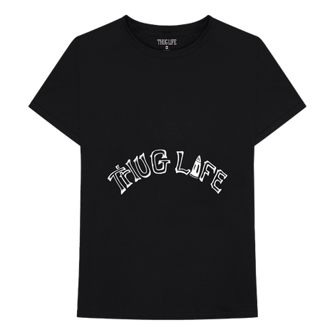 Black Thug Life Script T-Shirt