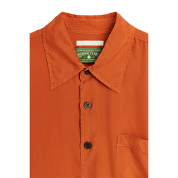 2Pac x Denim Tears x Our Legacy Borrowed Shirt Las Vegas Orange Detail