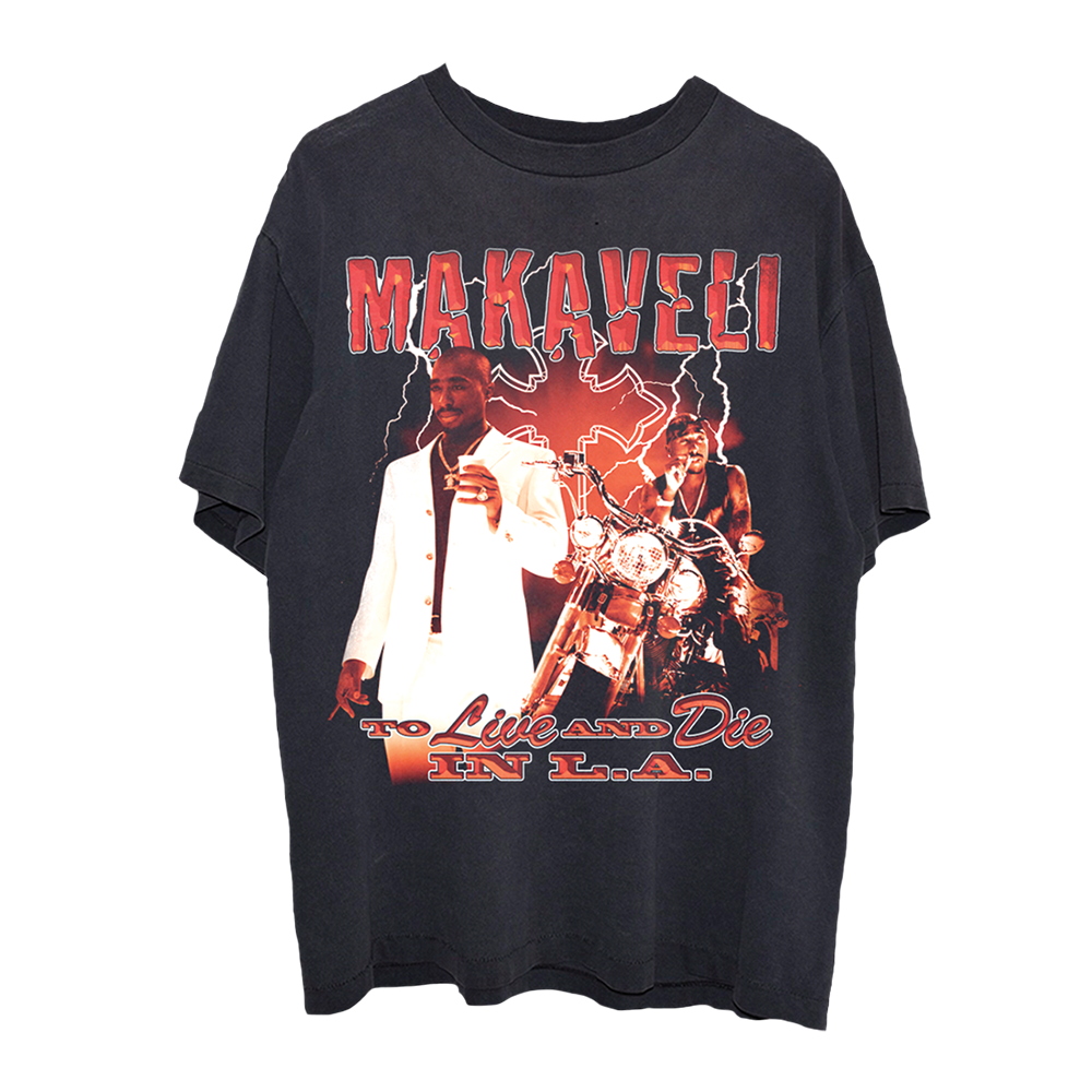 To Live and Die in LA T Shirt 2PAC Official Store
